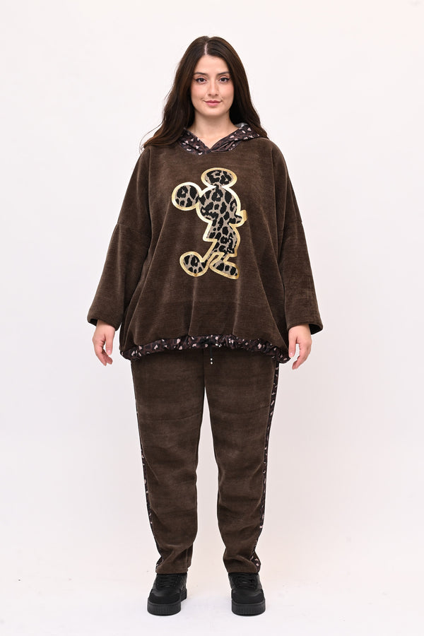 Tuta ciniglia topolino - Moro