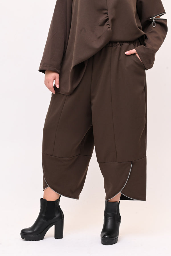 Completo doppia zip - Moro