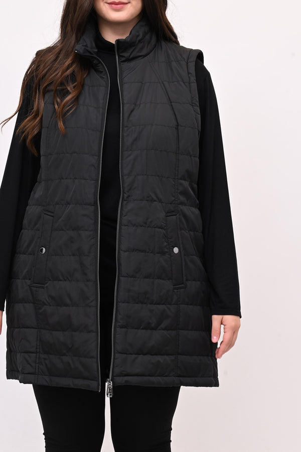 Piumino 3/4 doppio - Verde militare