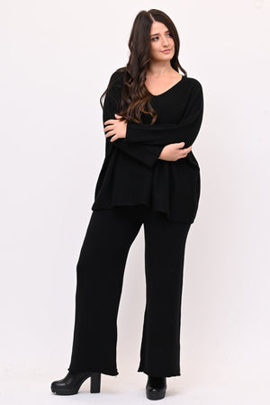 Completo calda viscosa - Nero