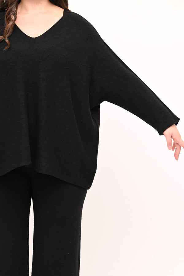 Completo calda viscosa - Nero