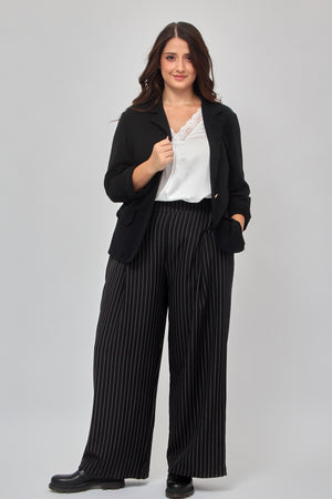 Giacca felpa bottone - Nero