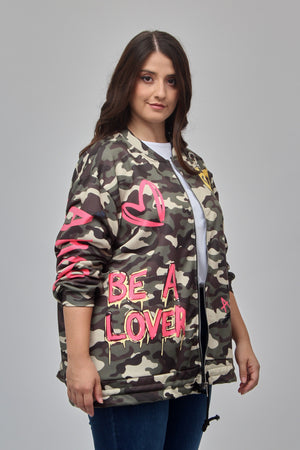 Bomber mimetico - Mimetico chiaro