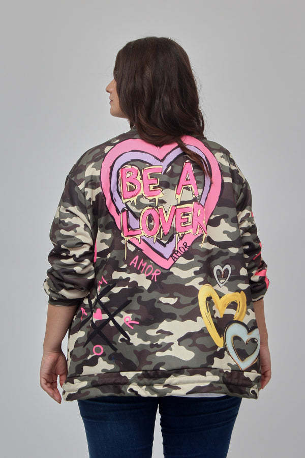 Bomber mimetico - Mimetico chiaro