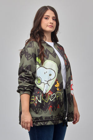 Bomber mimetico - Mimetico scuro