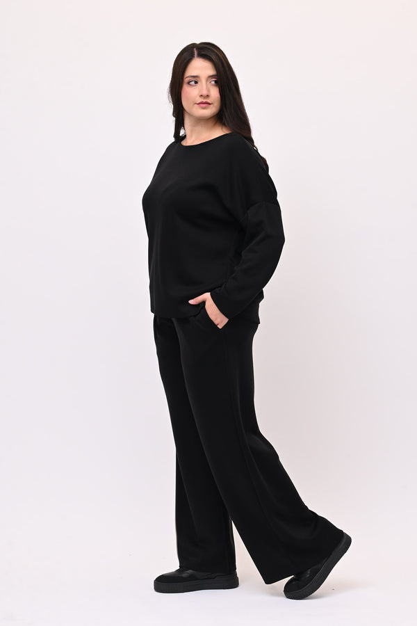 Tuta neoprene over - Nero