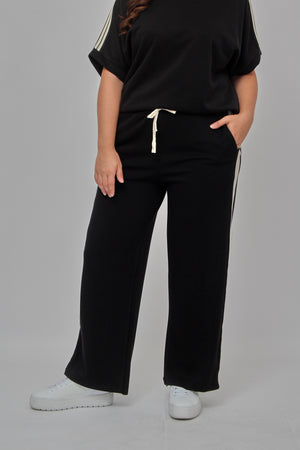 Tuta inserto sport - Nero