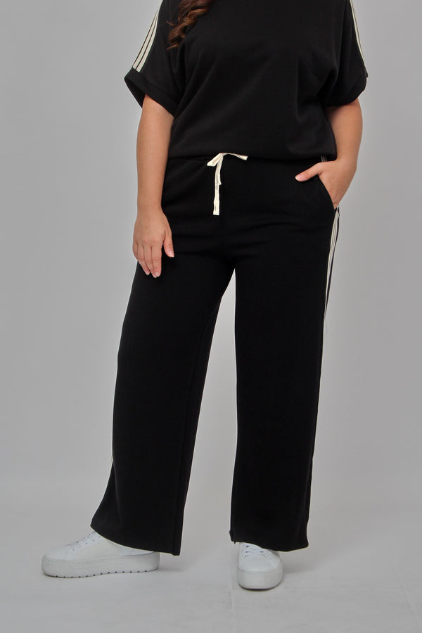 Tuta inserto sport - Nero