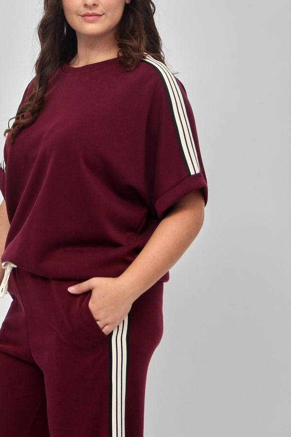 Tuta inserto sport - Vino