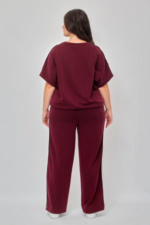 Tuta inserto sport - Vino