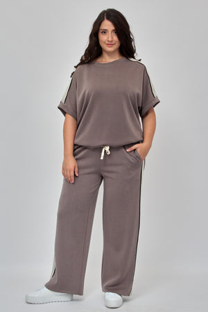 Tuta inserto sport - Grigio