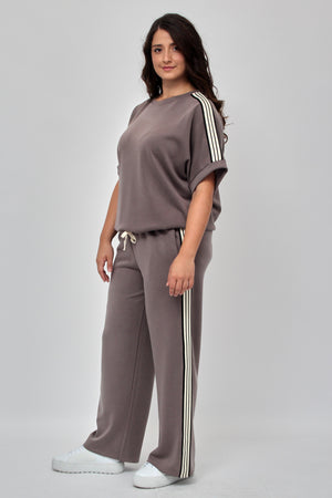 Tuta inserto sport - Grigio