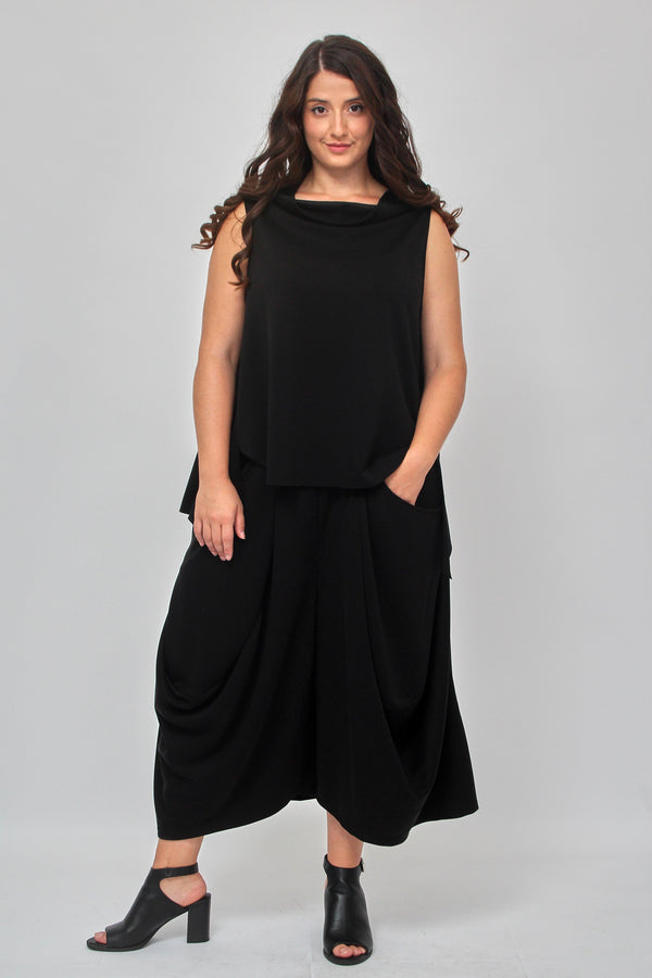 Completo gilet neoprene - Nero