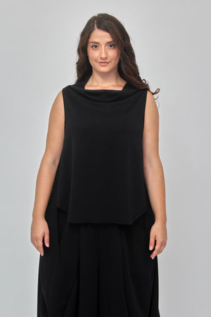 Completo gilet neoprene - Nero