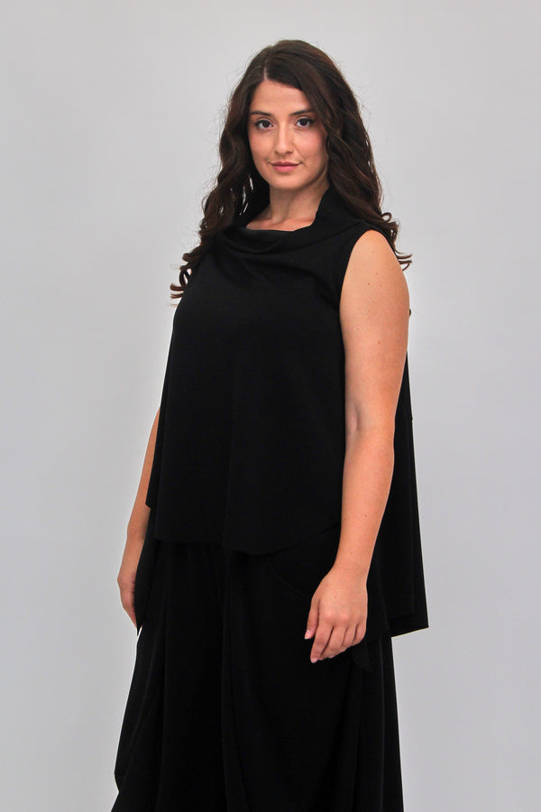 Completo gilet neoprene - Nero