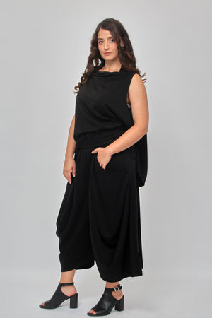 Completo gilet neoprene - Nero