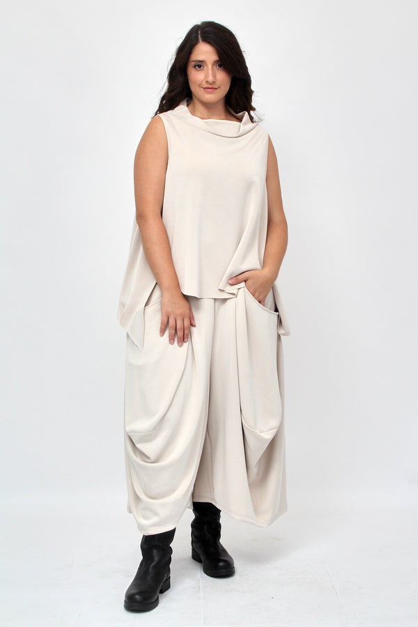 Completo gilet neoprene - Greige