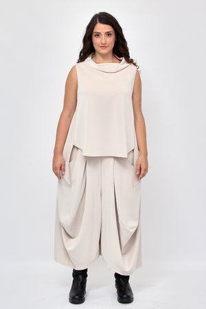 Completo gilet neoprene - Greige