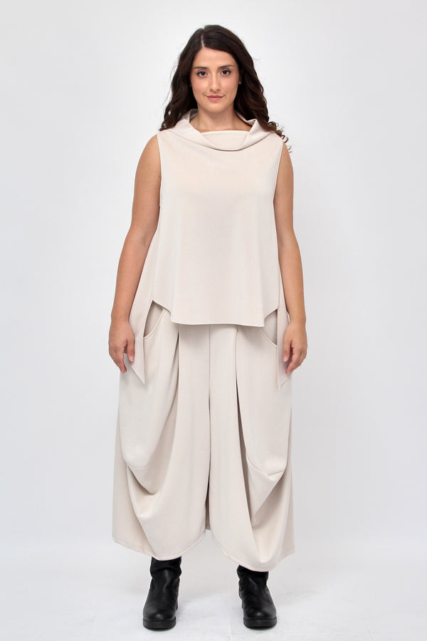 Completo gilet neoprene - Greige