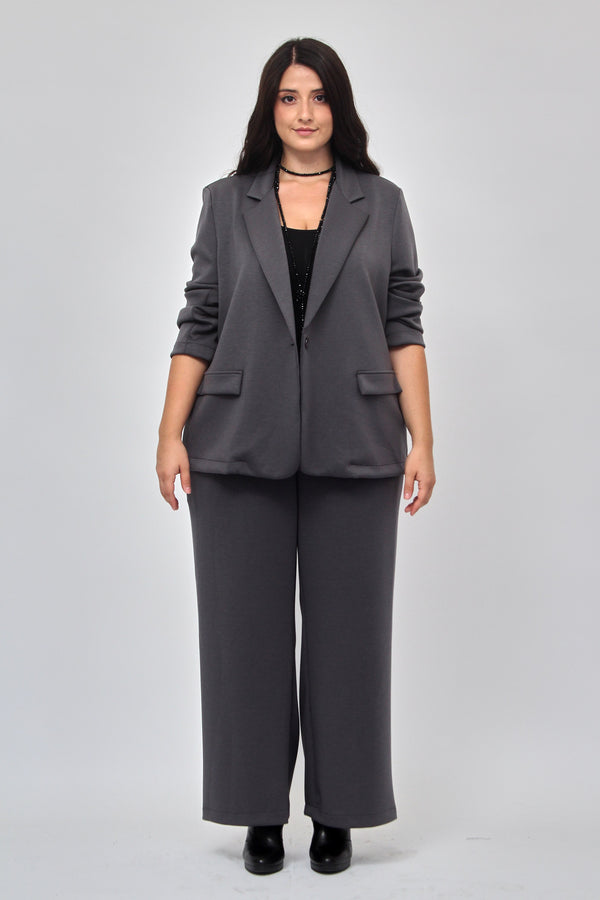 Tailleur neoprene - Grigio