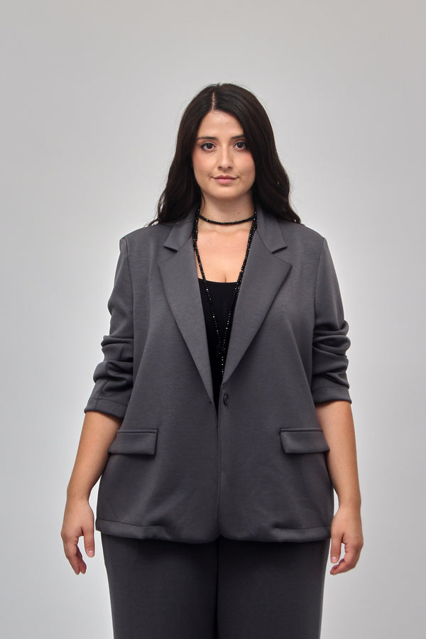 Tailleur neoprene - Grigio
