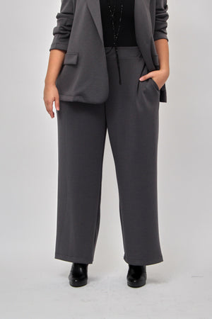 Tailleur neoprene - Grigio