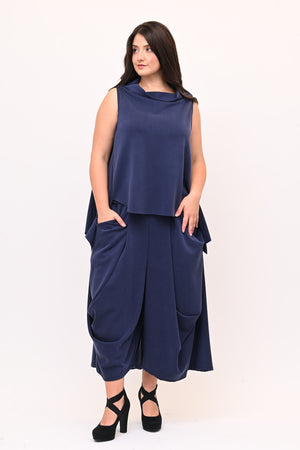 Completo gilet neoprene - Blu