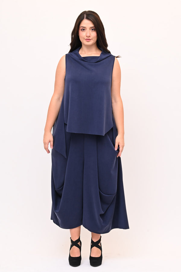 Completo gilet neoprene - Blu