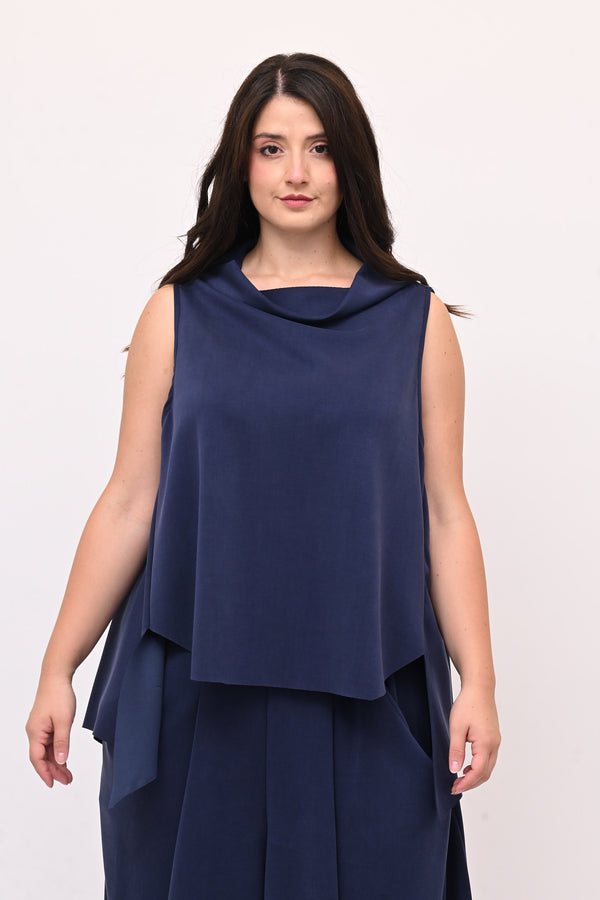 Completo gilet neoprene - Blu