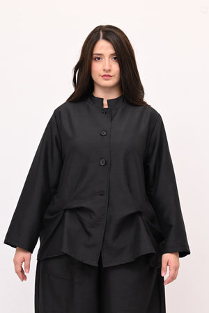 Completo Osaka shantung - Nero