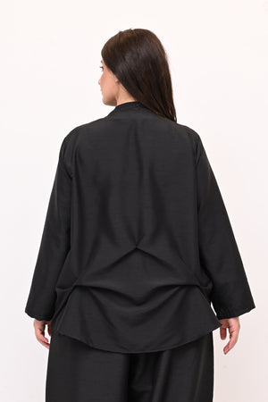 Completo Osaka shantung - Nero