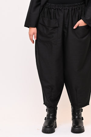 Completo Osaka shantung - Nero