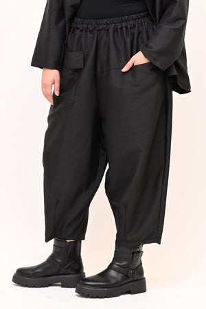 Completo Osaka shantung - Nero