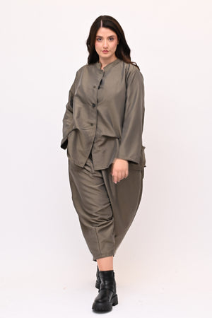 Completo Osaka shantung - Fango