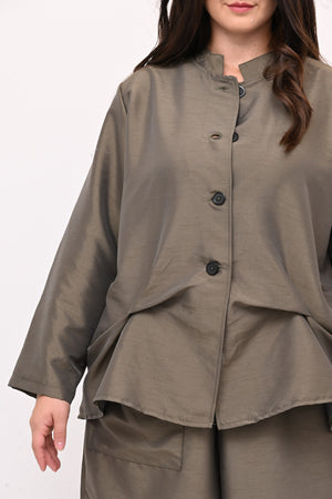 Completo Osaka shantung - Fango