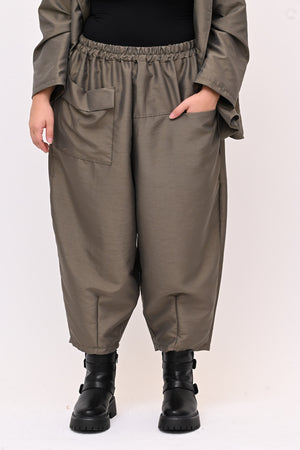 Completo Osaka shantung - Fango