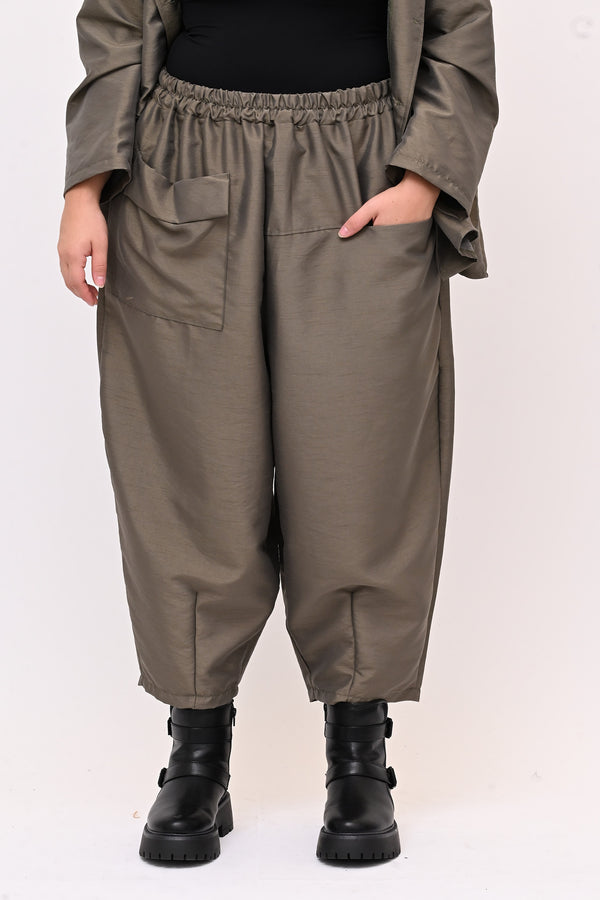 Completo Osaka shantung - Fango