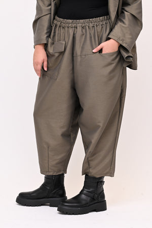 Completo Osaka shantung - Fango