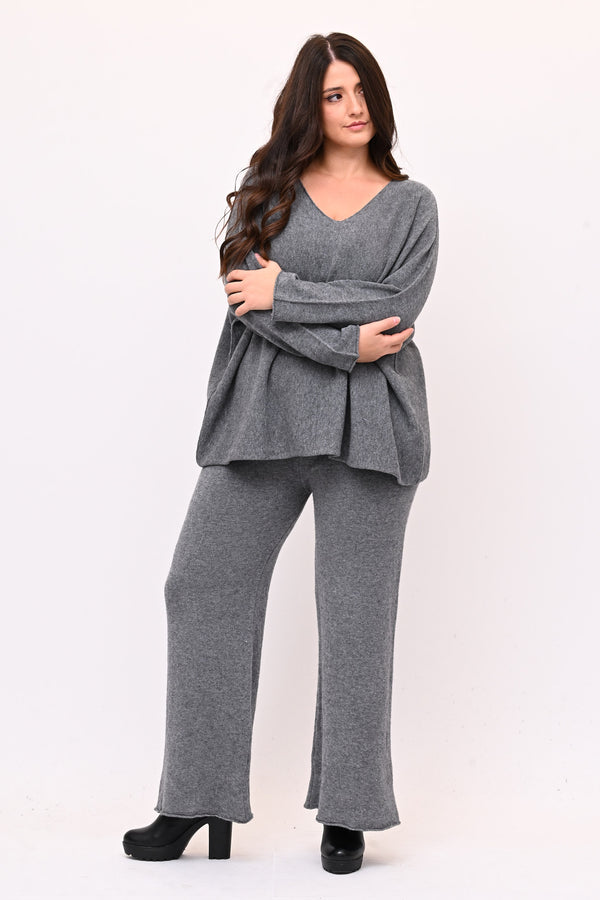Completo calda viscosa - Grigio