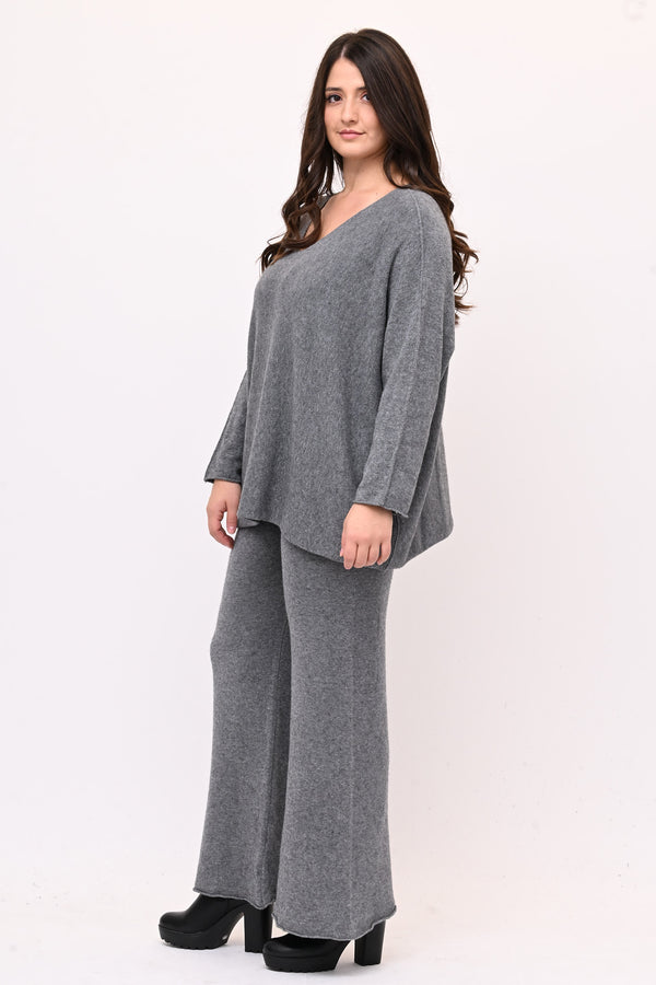 Completo calda viscosa - Grigio
