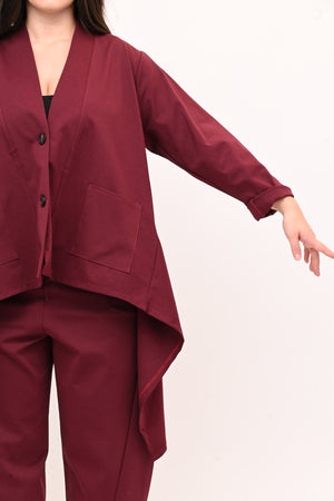 Completo giacca frack - Vino