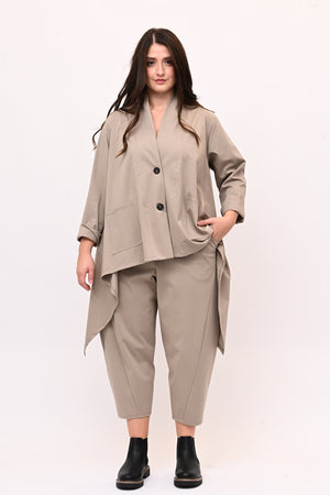 Completo giacca frack - Greige