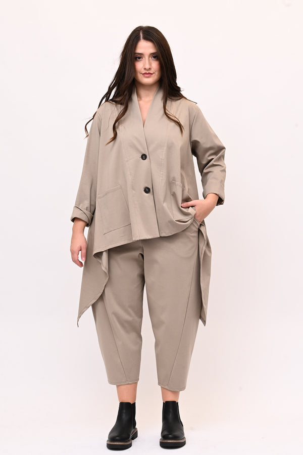 Completo giacca frack - Greige