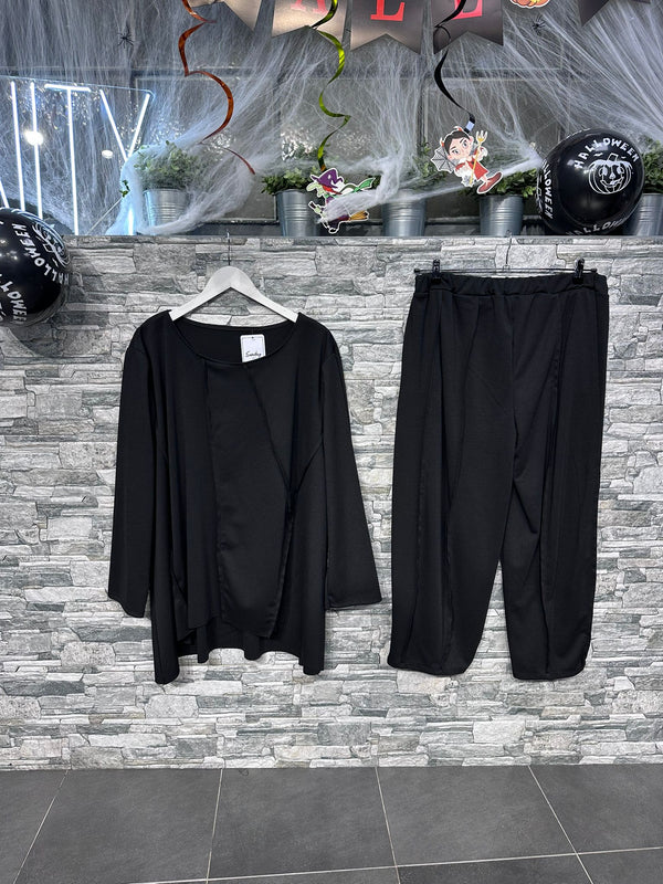 Completo cuciture - Nero