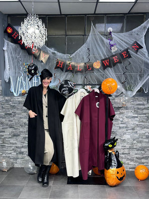 Cappotto over tasche - Nero