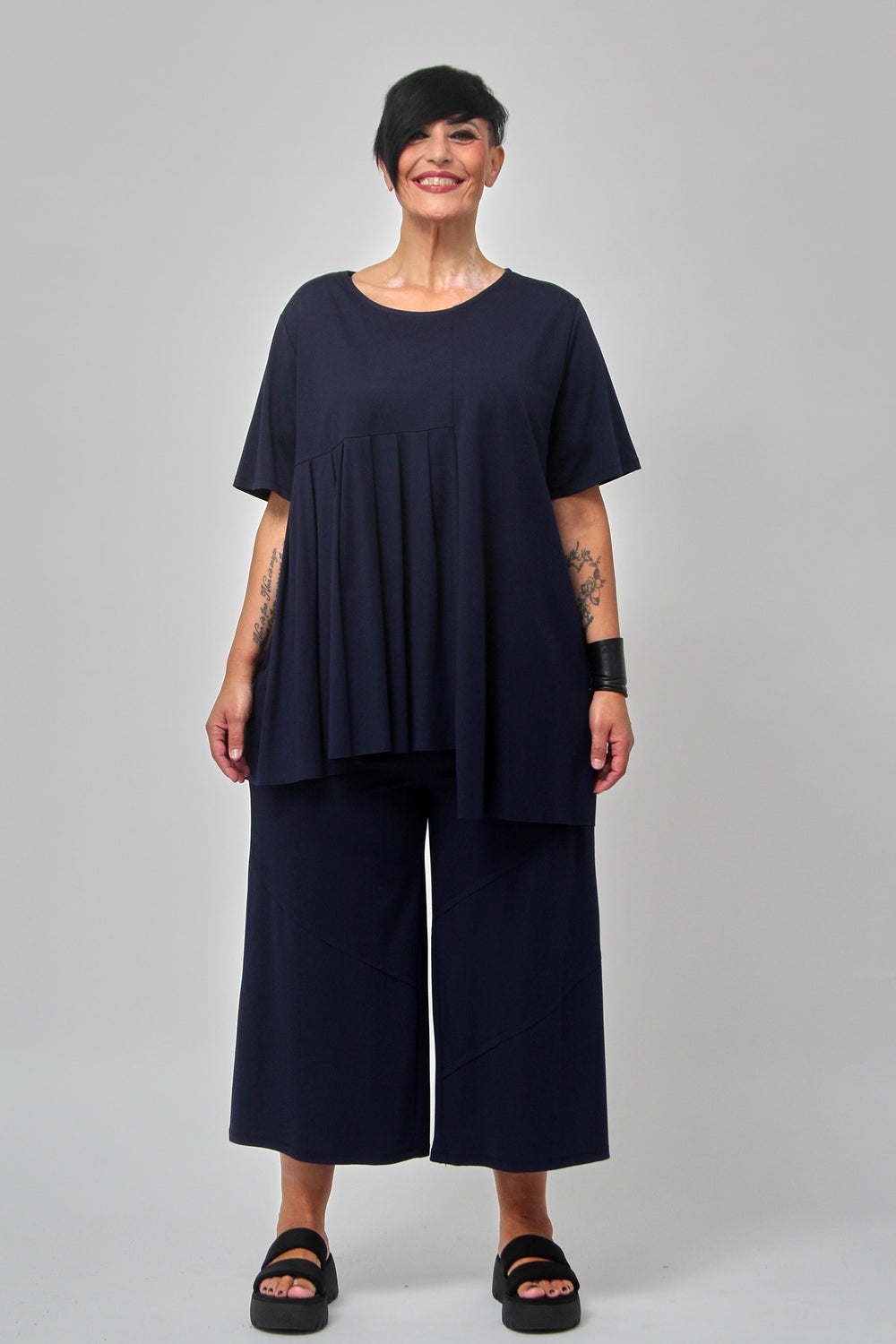 Completo balze - Blu