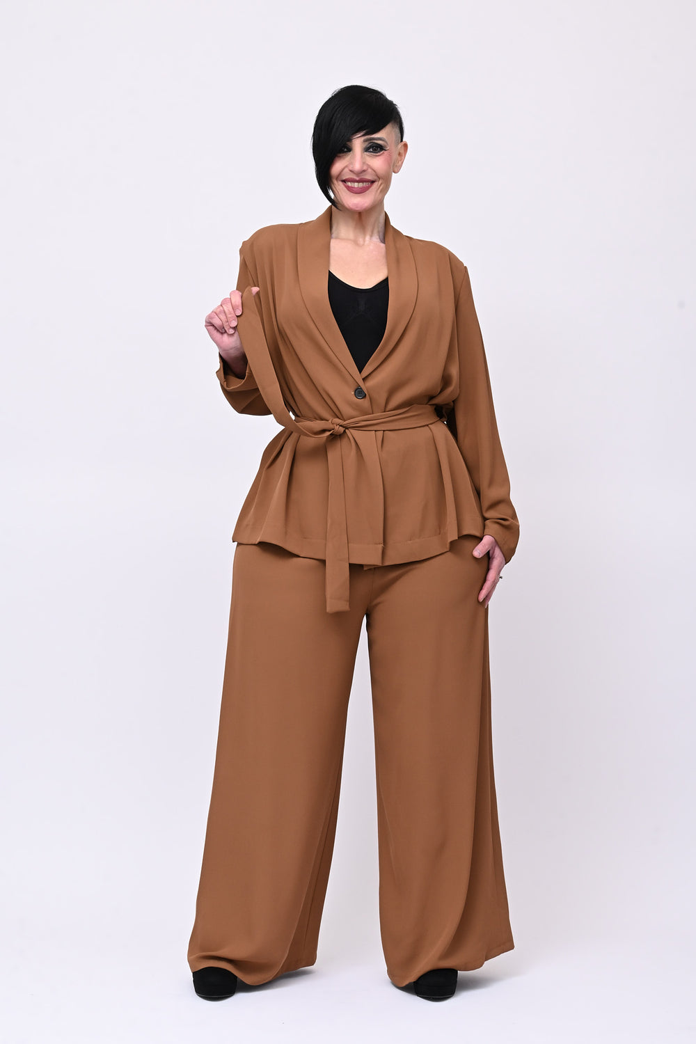 Completo cadì cinta - Tabacco