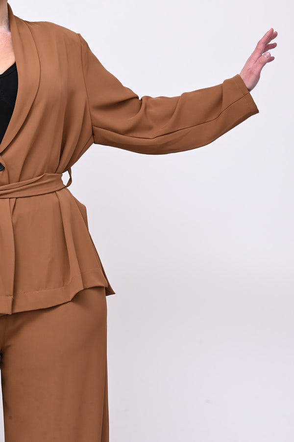 Completo cadì cinta - Tabacco