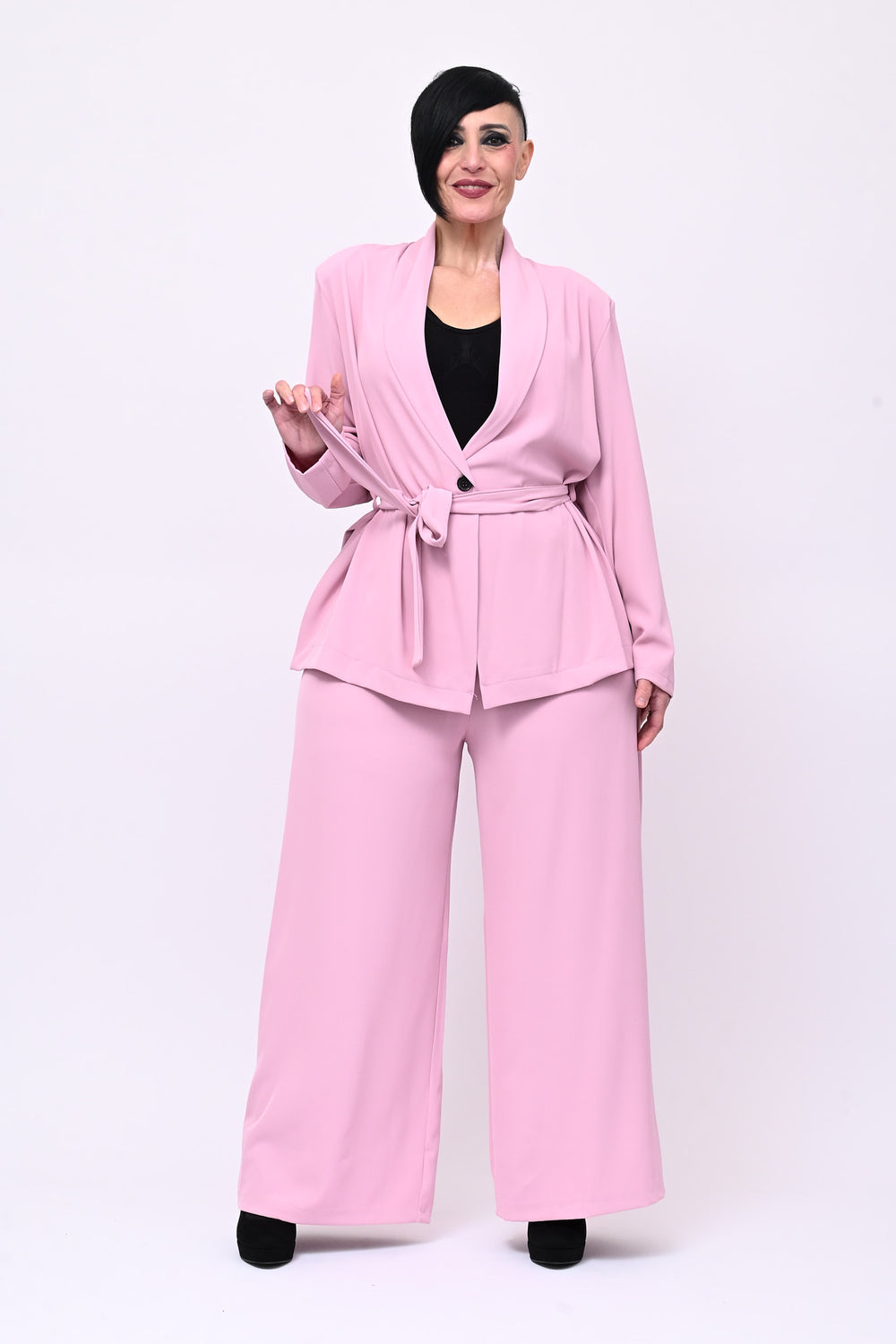 Completo cadì cinta - Rosa