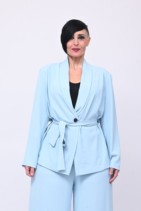 Completo cadì cinta - Celeste